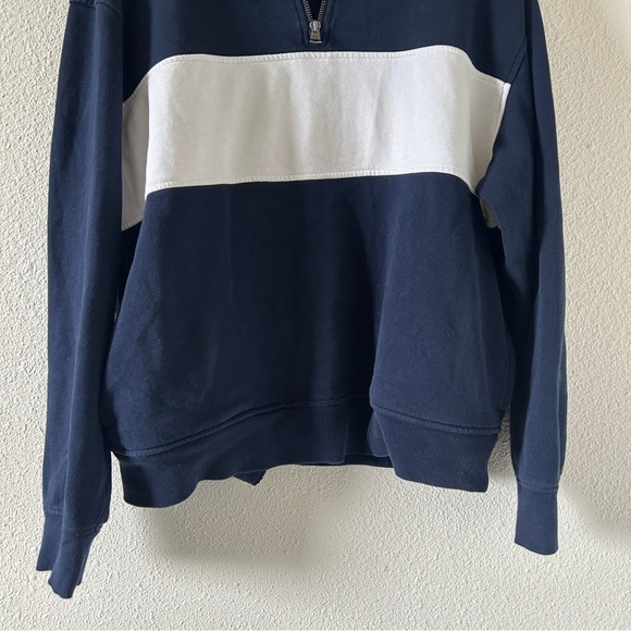 Old Navy Popover Sweater Women’s Large 1/3 Zip Preppy Lounge Cozy - Picture 4 of 9